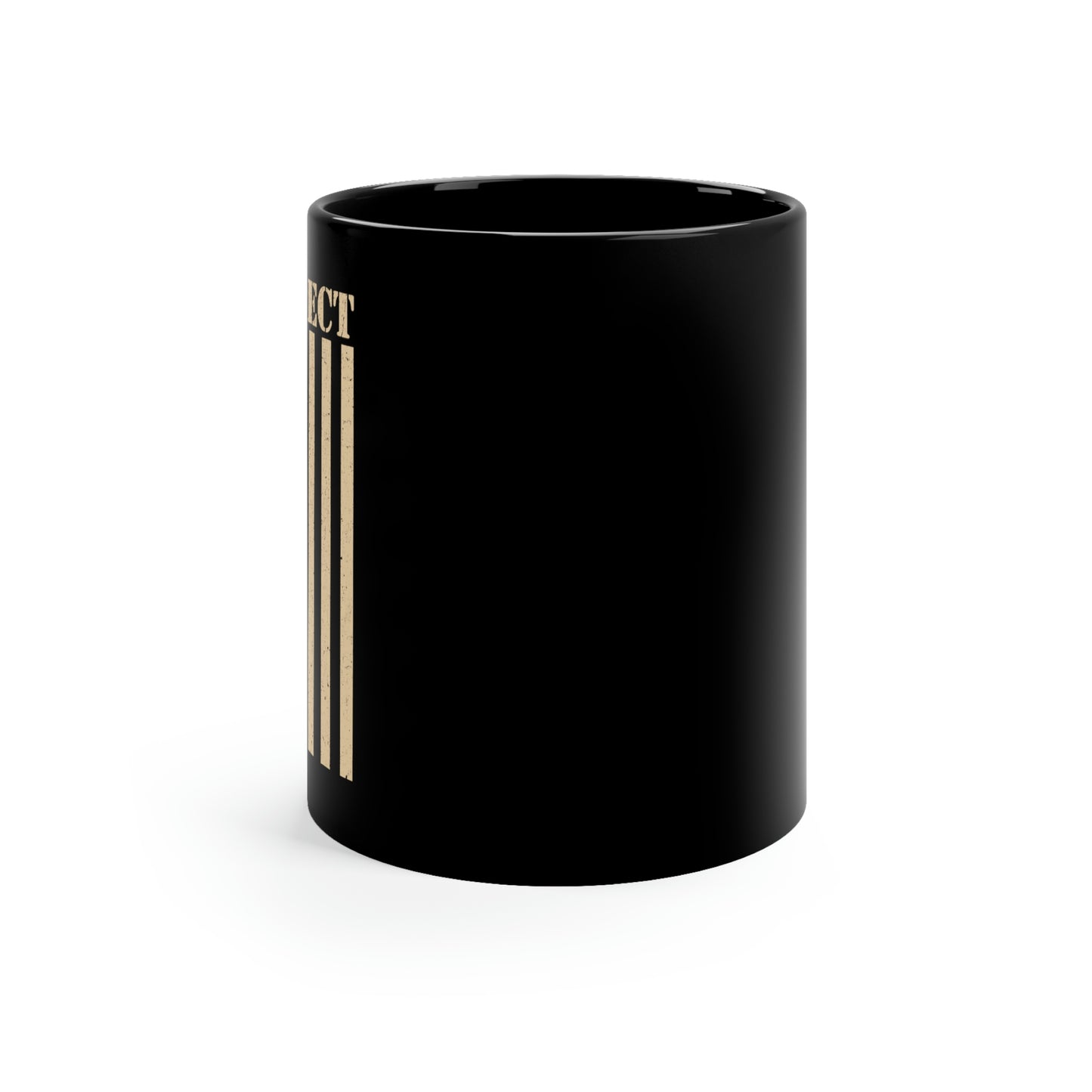TF Respect - 11oz Black Mug