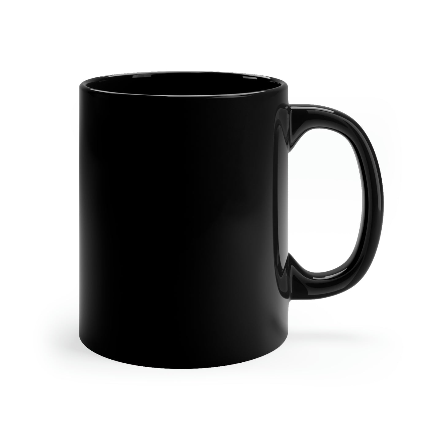 Bandera inversa - Taza negra de 11 oz
