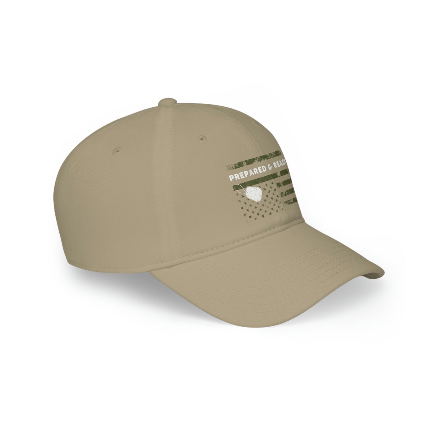 Prepared & Ready - Khaki Baseball Cap