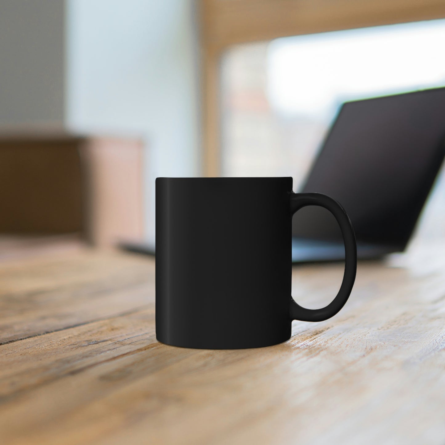 Bandera inversa - Taza negra de 11 oz